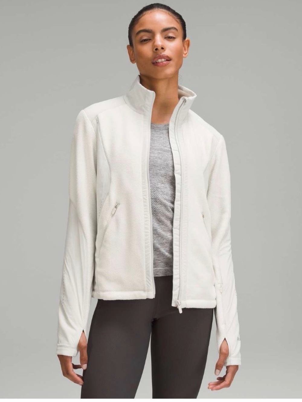 Lululemon Fleece-Lined Running Jacket
Bone / Vapor